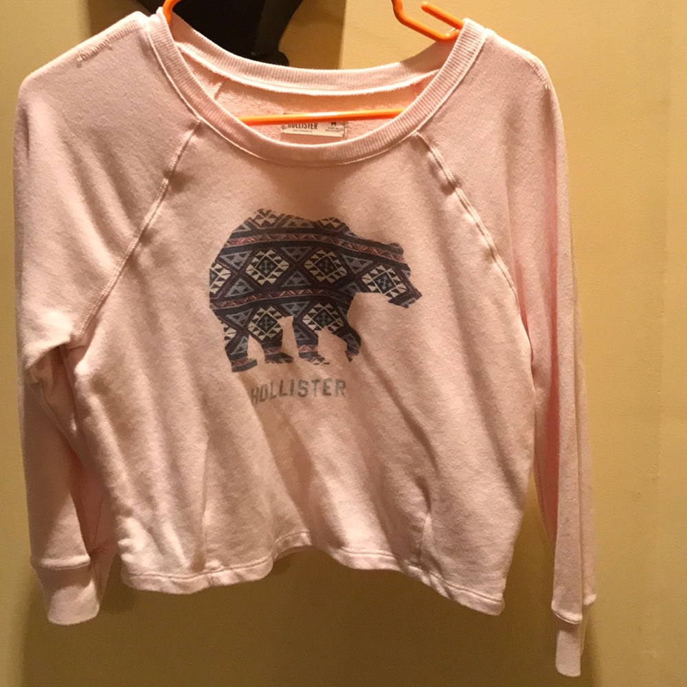 Hollister cropped sweater